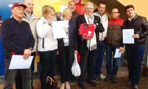 oratorio defibrillatore