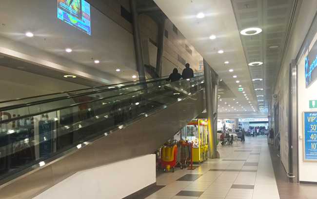 ossola shopping centre schermo