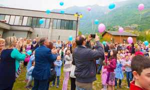 palloncini asilo piedimulera volo