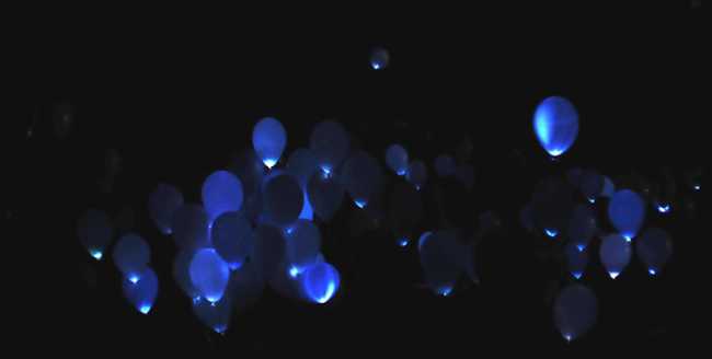 palloncini blu