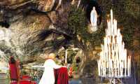 papa giovanni paolo woitila lourdes