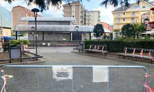 parchetto stazione vista bus