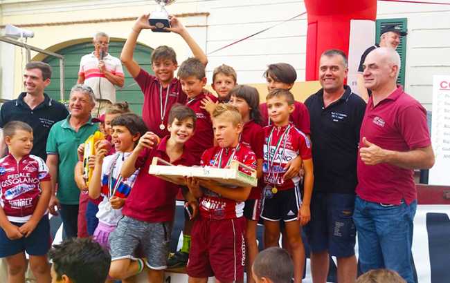 pedale ossolano giovanissimi podio barale