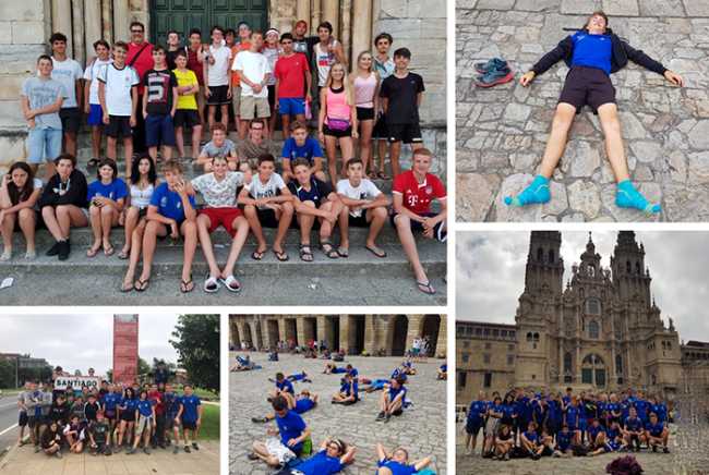 pellegrinaggio compostela meta strada mix