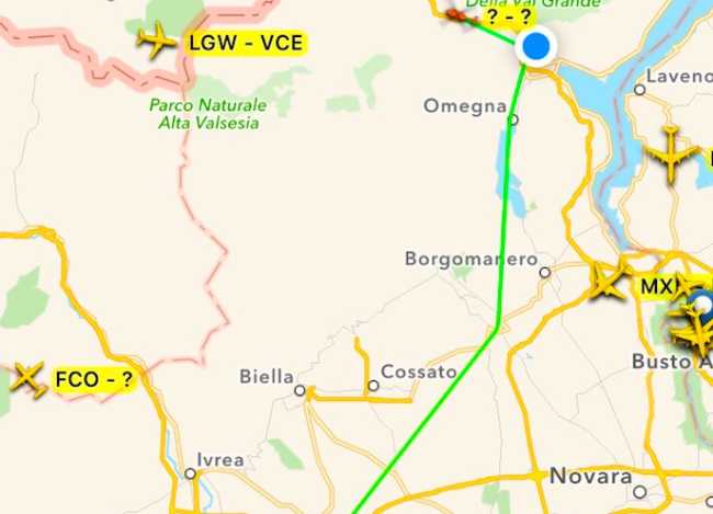 piano volo elicottero 118