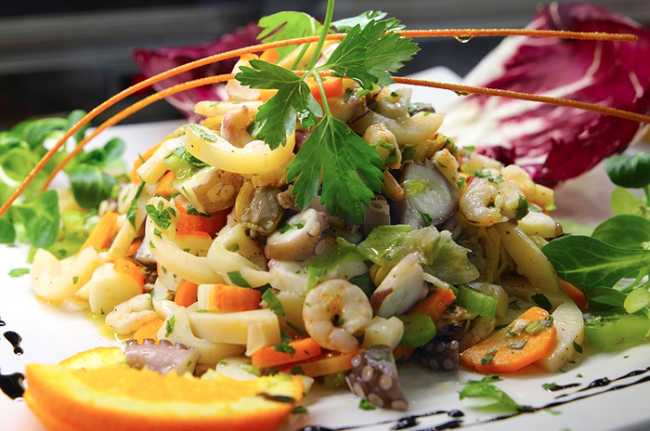piatto mare chef