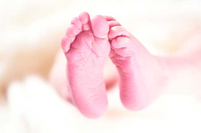 piedi bambino
