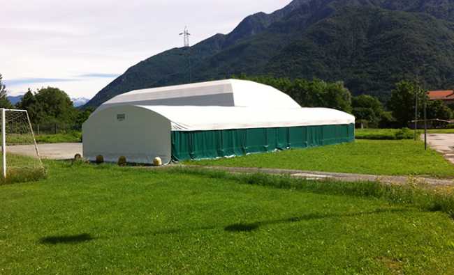 pieve bocciodromo capannone