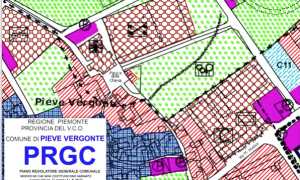 pieve piano regolatore