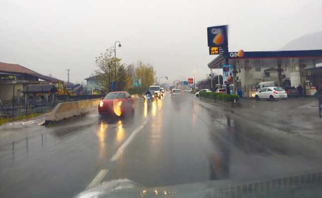 pioggia distributore