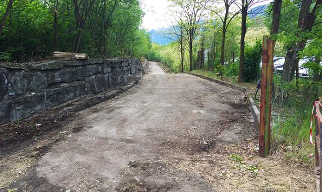 pista ciclabile a