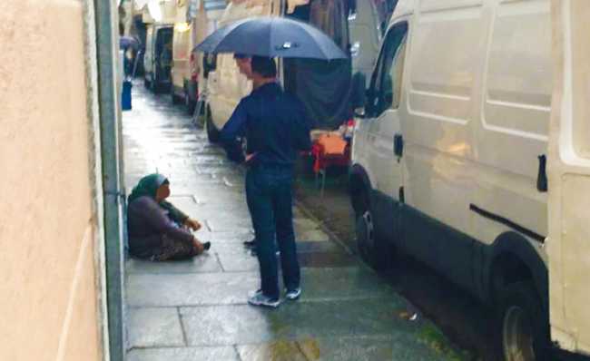 pizzi brondolo mendicante