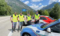 polizia ss33 italiana e svizzera
