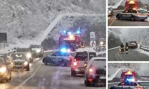 polizia vvf strada vigezzo neve