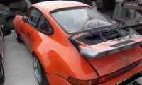 porsche fiamme