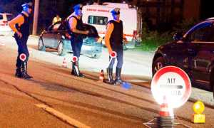 posto blocco notte carabinieri polizia finanza