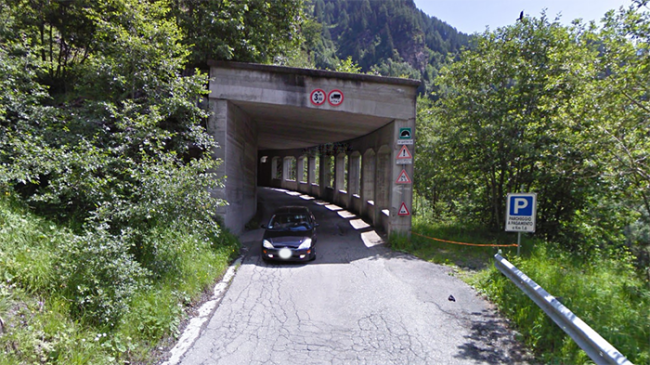 prima galleria strada devero