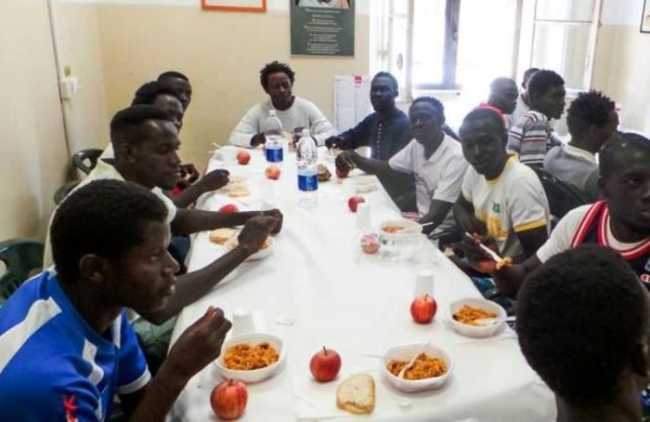 profughi pranzo