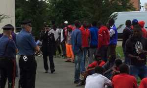 profughi protesta 2015