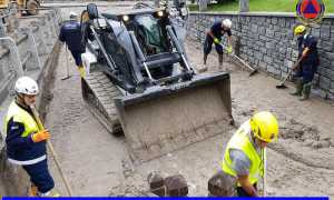 protezione civile fango