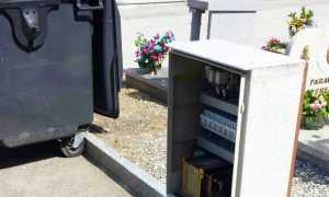 quadro elettrico cimitero domo