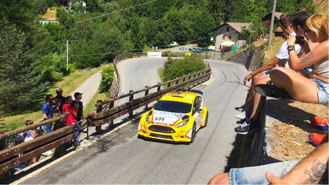 rally 18 valli shakedown auto gente