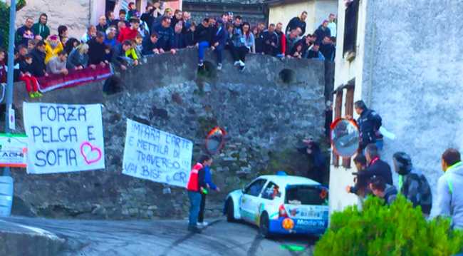 rally dritto inversione