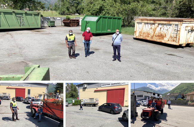 riapertuta centro rifiuti crevola