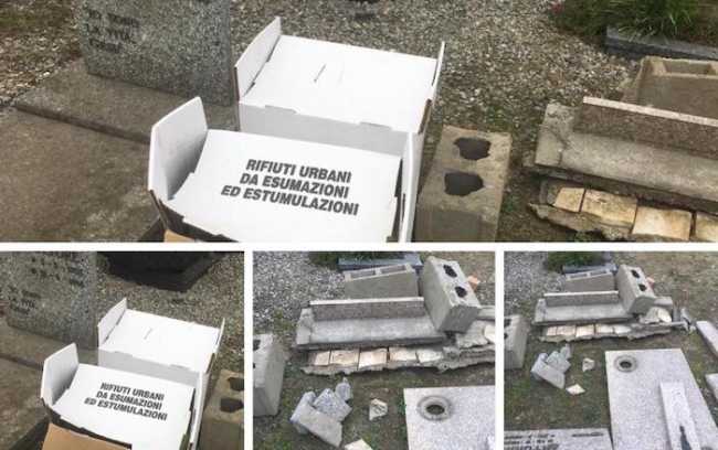 rifiuti cimitero domo