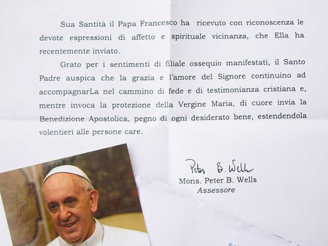 risposta borri papa