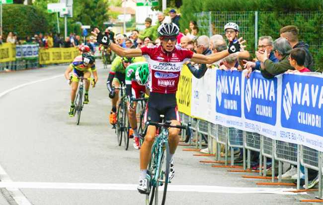 rubino arrivo vittoria braccia