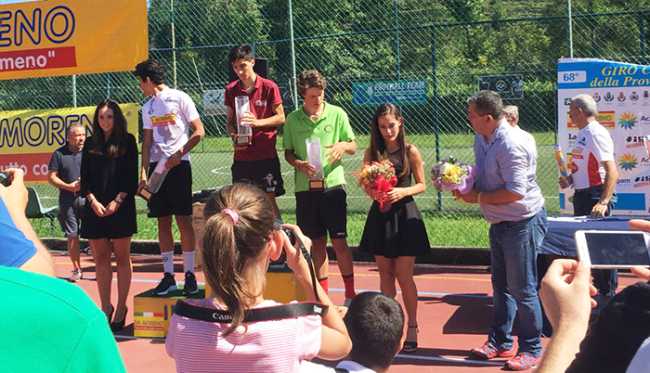 rubino vittoria podio