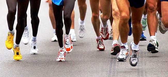 running