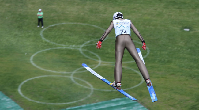 salto sci comazzi predappio trampolino