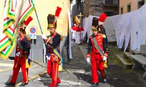 santitt bannio lenzuola processione milizia