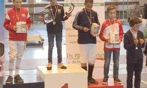 scherma vb leone podio francia