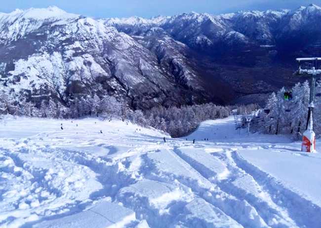 sci neve domobianca