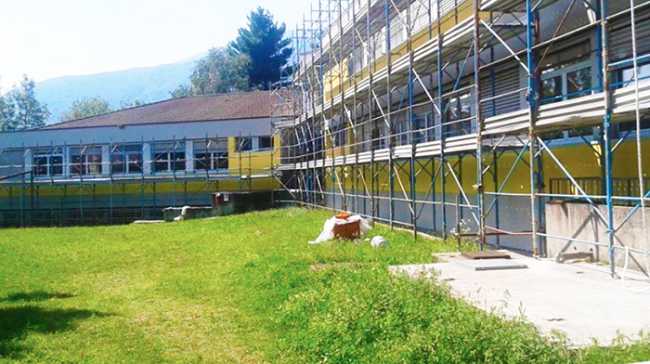 scuole casetti verniciatura