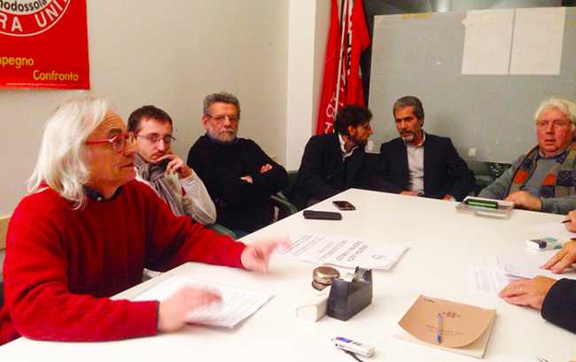 sinistra unita conferenza scaltritti