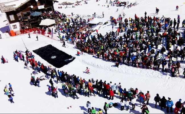 snow pool devero