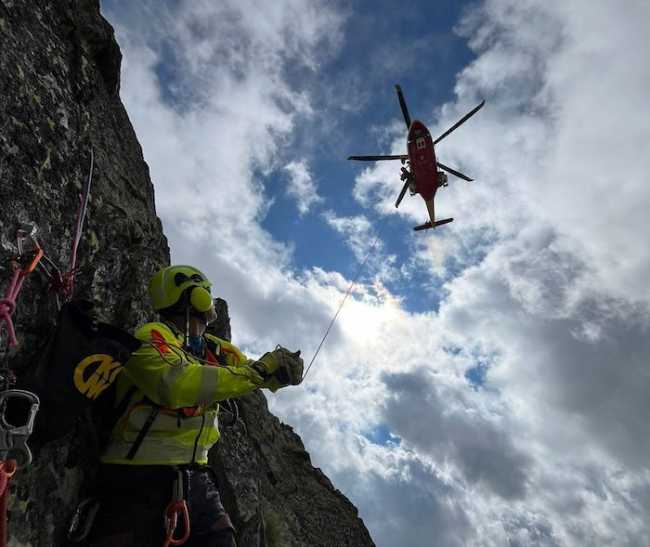 soccorritore elicottero