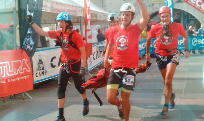 soccorso villa raduno arrivo