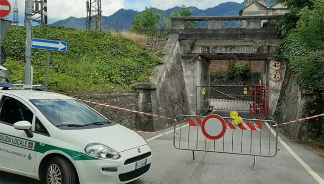 sottopasso chius villa