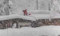 spala neve rosso