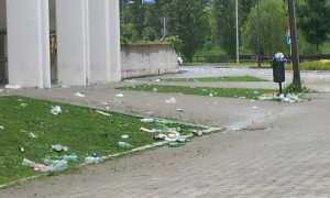 sporcizia palasport vb