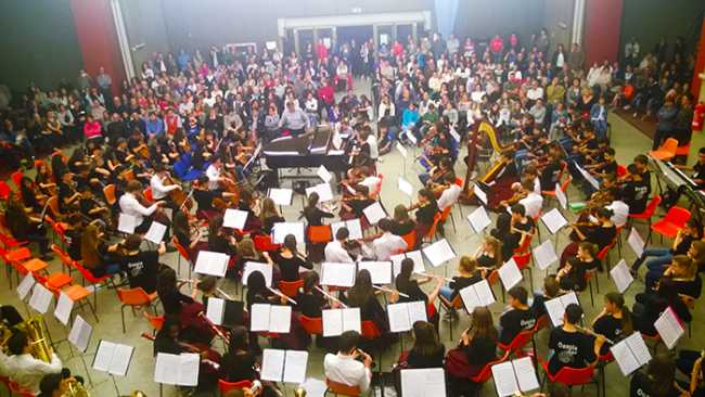 statale media domo gemellaggio concerto