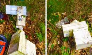 stazione meteo caduta