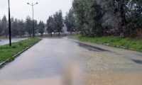 strada allagata