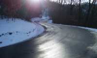 strada ghiacciata