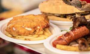 street food piatto